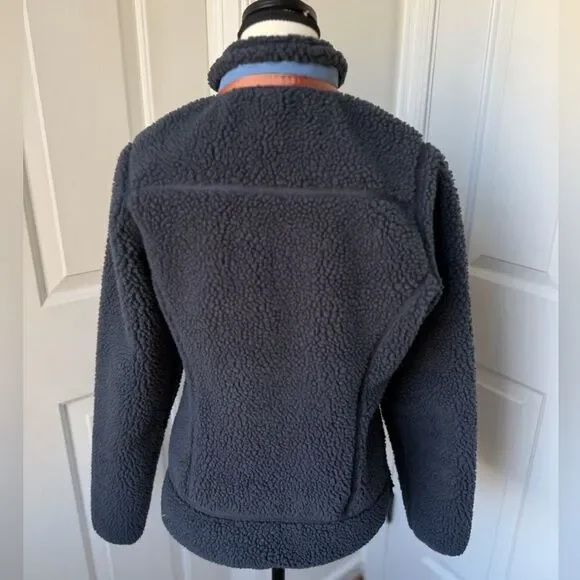 Patagonia Women’s Retro X Fleece Zip-up Jacket, Sz. S, Smolder Blue - Picture 4 of 7